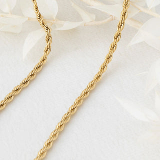 14K Gold Filled PLUS™ Rope Chain Necklace - Studio