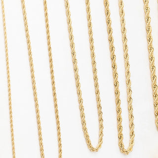 14K Gold Filled PLUS™ Rope Chain Necklace - Studio