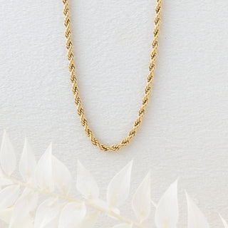14K Gold Filled PLUS™ Rope Chain Necklace- Studio