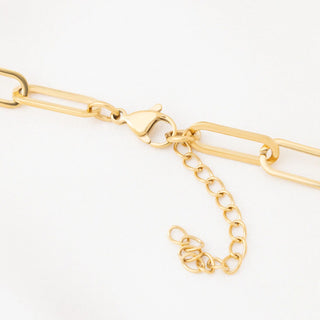 14K Gold Filled PLUS™ Paperclip Chain Necklace- Clasp