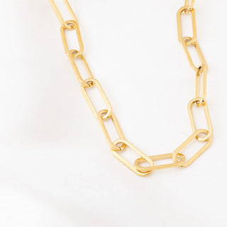 14K Gold Filled PLUS™ Paperclip Chain Necklace- Studio