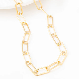 14K Gold Filled PLUS™ Paperclip Chain Necklace- Studio