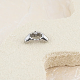 Heart Hands Charm
