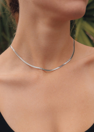 Herringbone Chain Necklace