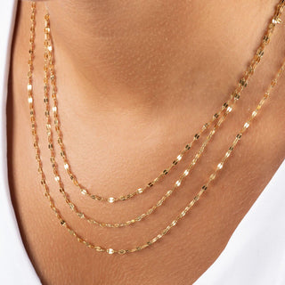 14K Gold Filled PLUS™ Lip Chain Necklace