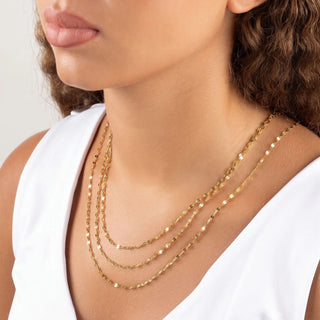 14K Gold Filled PLUS™ Lip Chain Necklace