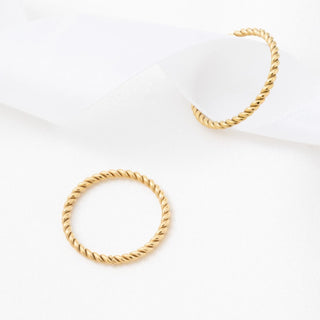 14K Gold Filled PLUS™ Braided Spacer Ring- Studio
