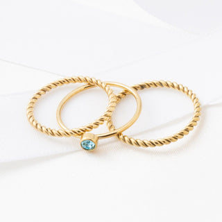 14K Gold Filled PLUS™ Braided Spacer Ring- Studio