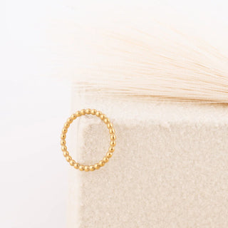 14K Gold Filled PLUS™ Beaded Spacer Ring- Studio