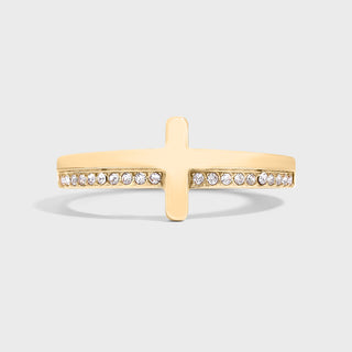 Isaiah 41:10 Bible Verse Cross Ring
