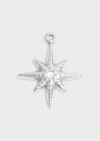 Compass Star Charm