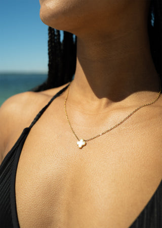 Lucky Clover Charm Necklace