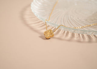 Lucky Clover Charm Necklace