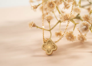 Lucky Clover Charm Necklace