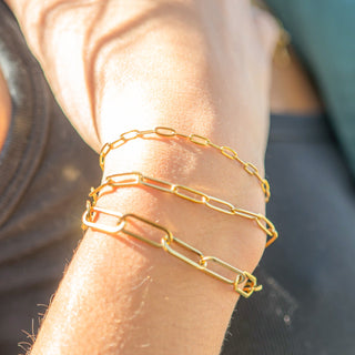 Paperclip Chain Bracelet