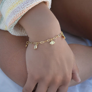 Hamsa & Evil Eye Charm Bracelet
