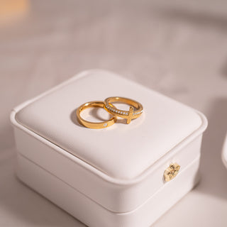 Isaiah 41:10 Bible Verse Cross Ring