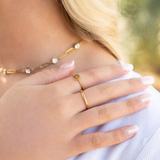 Lucky Horseshoe Ring
