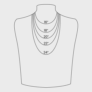 Crimped Oval Link Chain Necklace