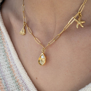 Pearl Shell Charm