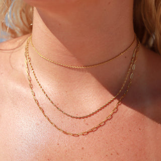 Singapore Dainty Chain Necklace