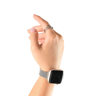 The Marlowe Smartwatch Band- stainless model 