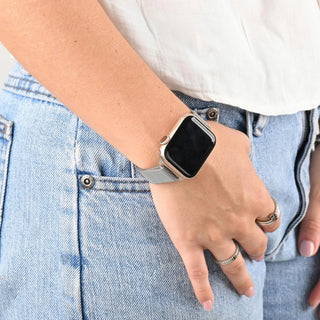 The Avery Smartwatch Band- stainless model 