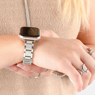 The Ellis Smartwatch Band- stainless model 