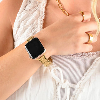 The Ellis Smartwatch Band- gold model 