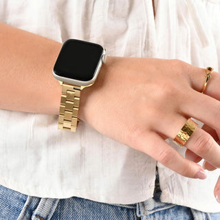 The Sloane Smartwatch Band- gold model 