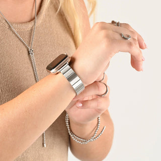 The Emery Smartwatch Band- stainless model 