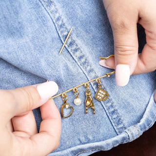 Loop Charm Brooch