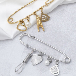 Loop Charm Brooch