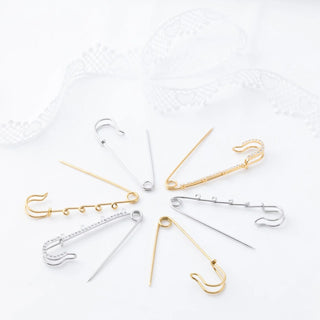Stone Accent Charm Brooch- Studio