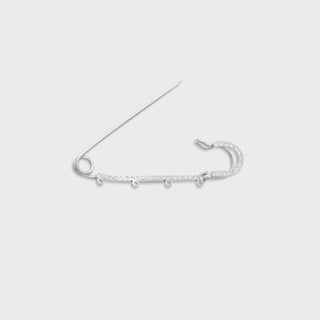 Stone Accent Charm Brooch- Main