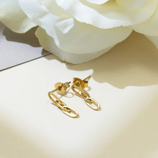 14K Gold Filled PLUS™ Paperclip Earrings- Studio