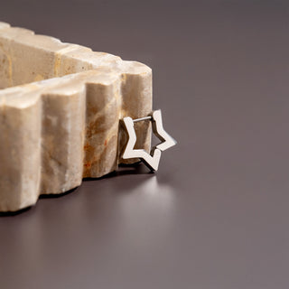 Born To Be A Star Huggie Earrings
