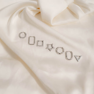 Born To Be A Star Huggie Earrings