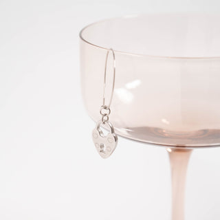 Vintage Heart Lock Charm