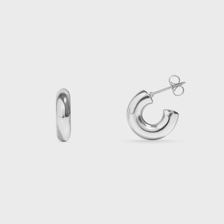 Chunky Huggie Hoop Earring