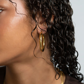 Chunky Hoop Earrings
