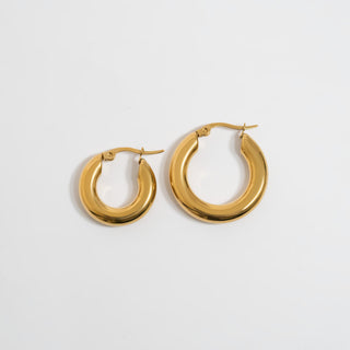 Chunky Hoop Earrings
