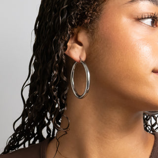 Chunky Hoop Earrings
