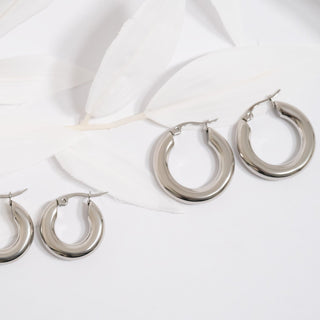 Chunky Hoop Earrings