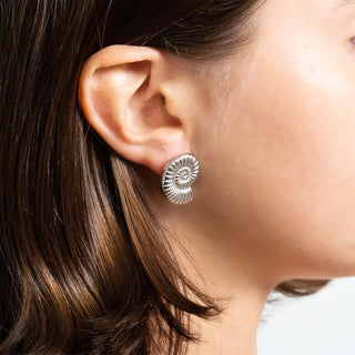 Nautilus Stud Earrings