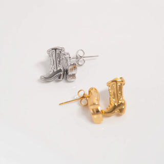 Cowboy Boot Stud Earrings