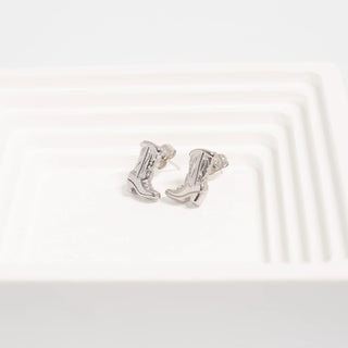 Cowboy Boot Stud Earrings