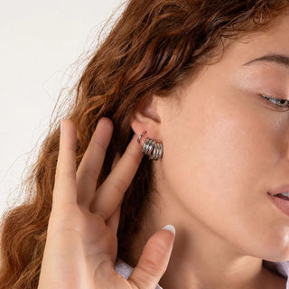 Abstract Earring- stainless model 