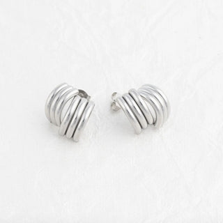 Abstract Earring- stainless studio 