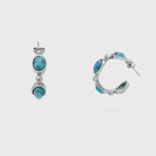 Turquoise Stone Earrings 